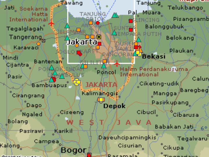 jakarta map cartoon